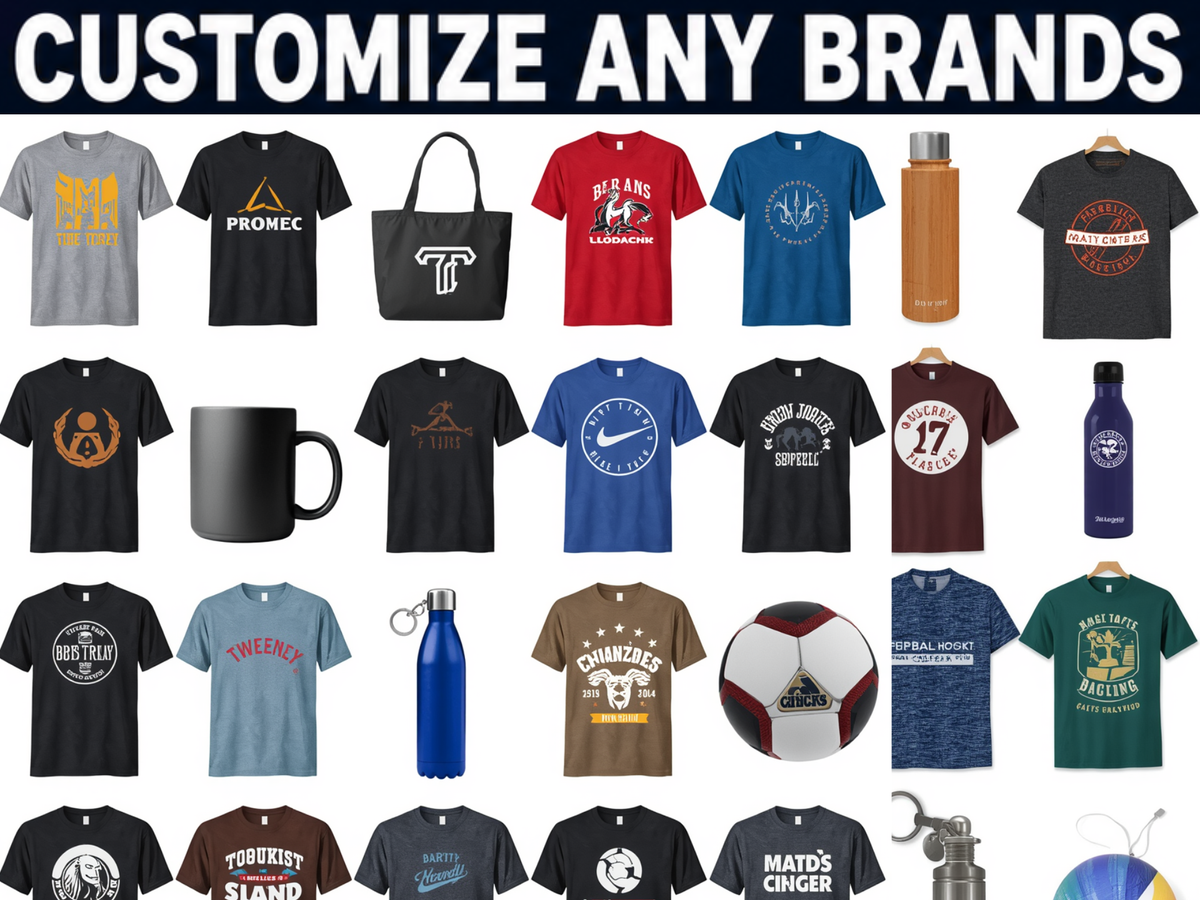 Customize any Products & Brands